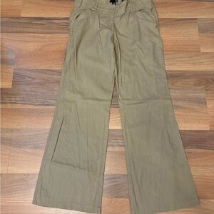 H&M Tan Wide-Leg Pants